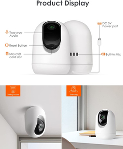 Cámara <span class=keywords><strong>WiFi</strong></span> <span class=keywords><strong>Interior</strong></span> CloudEdge para Bebés con Conexión Bluetooth y Audio Bidireccional para Seguridad del Hogar - Product Image 3