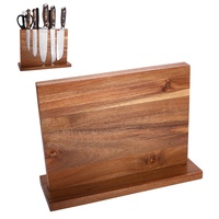 Estante de bloque de cuchillos magnético elegante cocina casera moderna soportes magnéticos elegantes para almacenamiento conveniente