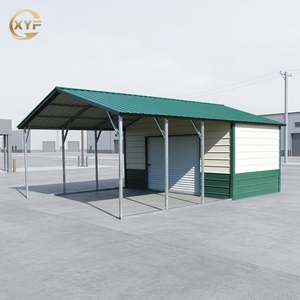 Garaje de Estacionamiento con Estructura de Acero Resistente al Viento, Gran Edificio Metálico <span class=keywords><strong>para</strong></span> Almacenamiento de Autos, Estructura de Acero Prefabricada Q235B - Product Image 3