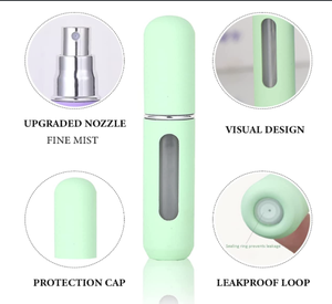 5ml Perfume Atomiser, Refillable Travel Perfume Atomizer, Empty <strong>Mini</strong> Spray Bottle for Perfume <strong>Aftershave</strong> - Product Image 2