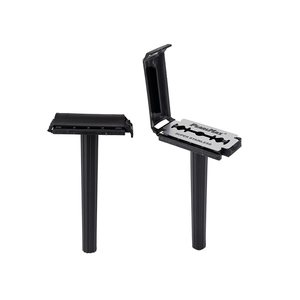 Factory Wholesale Hair Removal Replaceable <strong>Double</strong> <strong>Edge</strong> Blade Disposable <strong>Razor</strong> Men Disposable Shaving for Woman - Product Image 1