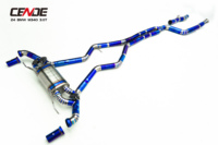 Sistem Knalpot Catback Baja Tahan Karat Cende Poles Berkilau, Penjualan Terbaru untuk 24 untuk M340 3.OT