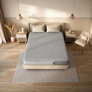 Matelas en mousse à mémoire de forme sur mesure, taille double, queen, king, avec housse en tissu, confortable, pour un sommeil réparateur, compressé dans une boîte - Product Image 1