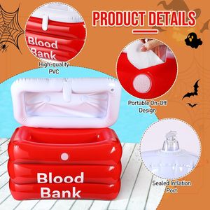Glacière gonflable pour sacs de sang, boissons et collations – Idéale pour les fêtes d'Halloween, événements en plein air et décorations de fête - Product Image 4