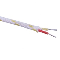 Cable de Compensación para Termopar Tipo K/J/E/T/N con Aislamiento de PVC/Silicona/FEP/Acero Inoxidable/Fibra de Vidrio, Cable de Extensión