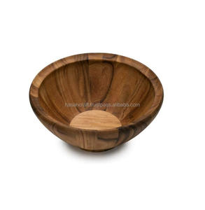 Cuenco de madera desechable ecológico hecho a mano de calidad superior para Hotel y restaurante para frutas, ensaladas, otros platos - Product Image 3