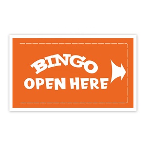 Tarjetas de Bingo Personalizadas con Ventana, Impresión de Diseños, Reciclables, Venta al por Mayor, Impresión de Tarjetas de Bingo - Product Image 3