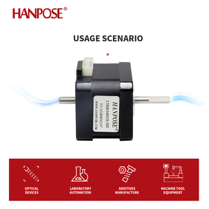 HANPOSE Nuevos productos 1.3A <span class=keywords><strong>34mm</strong></span> 17HS3401S-SZ Motor paso a paso <span class=keywords><strong>Nema</strong></span> <span class=keywords><strong>17</strong></span> Robot de alto par Motor paso a paso de doble eje 12V - Product Image 4