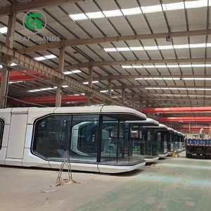 Cápsula Casa Contenedor Envío Cabina al aire libre Hotel Móvil Casa pequeña Espacio de lujo Plegable Cápsula prefabricada Hogar - Product Image 2