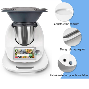 Convient pour <span class=keywords><strong>TM5</strong></span> TM6 Stand Mixer Mover Cooker Coffee Maker Sliding Mats Moving Kitchen Appliance Slip Pad Blender Mat for house - Product Image 2