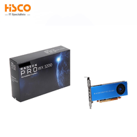 Nouveau original WX3200 pour AMD Radeon Pro WX 3200 4GB GDDR5 128bit 14nm 65W cartes graphiques à fente unique carte vidéo GPU carte de jeu
