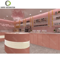 Conception de kiosque d'affichage de boulangerie haut de gamme idées brillantes présentoirs de sol de pain en verre en bois conception libre