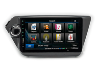Kit de montage d'autoradio 9 pouces pour KIA Rio K2 QB 2011-2017 LHD – Cadre d'installation stéréo pour tableau de bord, garniture pour lecteur audio GPS