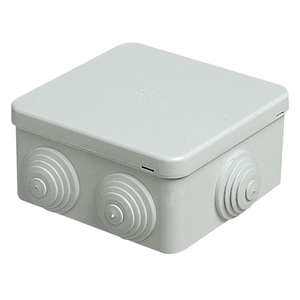 <b>Junction</b> <b>Box</b> 80x80x40mm IP44 <b>Outdoor</b> <b>Waterproof</b> <b>Electrical</b> Enclosure - Product Image 1