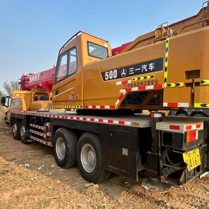 Aluminium Aloi 55 <span class=keywords><strong>Ton</strong></span> derek truk kapasitas <span class=keywords><strong>25</strong></span>-80Ton 60m tinggi angkat 7.2*6.0m rentang pompa mesin roda gigi Motor konstruksi seluler - Product Image 5