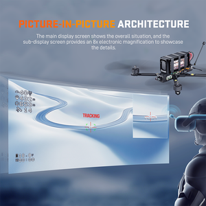 Système de suivi de drone FPV AI VisionCube D, détection de 50 cibles (humains/véhicules), prédiction de trajectoire et verrouillage automatique (portée 1200 m) - Product Image 5