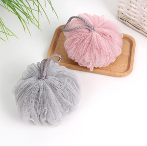 Chất Lượng Cao 60G Tắm Tắm Cơ Thể Rửa Loofahs Bóng Chà Sàn Người Đàn Ông Và Phụ Nữ Của Lưới Bàn Chải <span class=keywords><strong>Pouf</strong></span> Tắm Tắm Bóng Túi Bao Gồm - Product Image 2