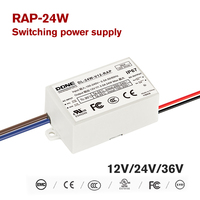 Controlador LED silencioso sin ventilador de la serie DONE RAP de 12V 24V 36V 48V Clase II IP67 para iluminación de espejos de baño y gabinetes de tocador
