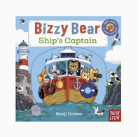Manuel d'éducation de la petite enfance Bizzy Bear : Apprentissage précoce pour bébés – Livre interactif à pousser et à tirer avec chansons et activités artistiques