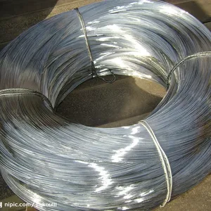 Alambre de hierro galvanizado en caliente, fabricación de alambre ovalado de acero de 700kg, precio de 6mm