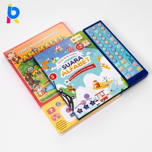 Libro <span class=keywords><strong>Audio</strong></span> per Bambini in Cartone Ecologico Personalizzato di Alta Qualità per l'Apprendimento dell'Alfabeto e della Fonetica, Produzione e Vendita all'Ingrosso - Product Image 3