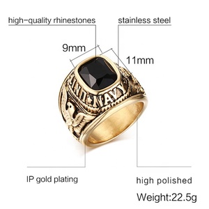 Nhẫn Người Bạn Thân Bằng Đá Xanh Lưu Niệm Tập Đoàn Mỹ - Product Image 5