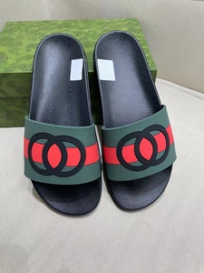 Chaussons de luxe de haute qualité, chaussons de plage et d'hôtel pour l'intérieur et l'extérieur, chaussons plats unisexes de marque - Product Image 2