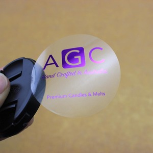 Impression d'autocollants découpés sur mesure en gros, étiquettes pour <span class=keywords><strong>verre</strong></span>, étiquettes privées pour soins de la peau naturels - Product Image 6