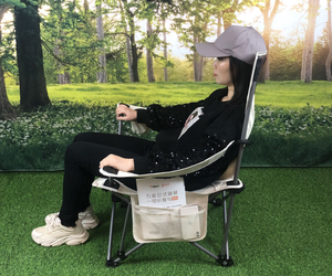 Chaise <span class=keywords><strong>de</strong></span> camping pliable portable en <span class=keywords><strong>filet</strong></span> avec sac <span class=keywords><strong>de</strong></span> transport, vente en gros, chaise longue <span class=keywords><strong>de</strong></span> plage d'extérieur, inclinable à gravité zéro réglable - Product Image 5