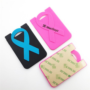Étui de téléphone portefeuille universel en silicone véritable antichoc avec fente pour <span class=keywords><strong>carte</strong></span> et logo personnalisé compatible <span class=keywords><strong>multi</strong></span>-marques pour cadeau - Product Image 6