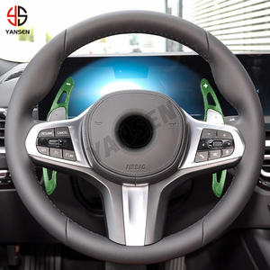 BMW 2 3 4 5 6 7 8シリーズG22 G30 G32 G11 G14 X3 X4 X4 X5 X6 7 G01用カーステアリングホイールシフトパドルシフターエクステンション - Product Image 6