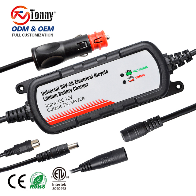 Wholesale Factory Smart 36V 42V 48V 2A Electric Bike Battery Charger - Customized Universal E-Bike Charger