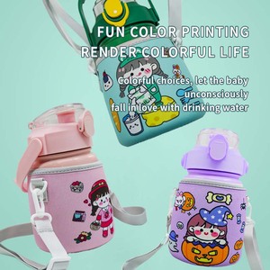 Neoprene công cụ dây kéo Tumbler <span class=keywords><strong>Pouch</strong></span> bụng lớn chai nước Sling phòng tập thể dục Túi lạnh cho điện thoại di động chai nước tay áo chủ - Product Image 6