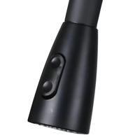 Robinet de cuisine moderne de luxe avec douchette extractible effet cascade et pluie, en acier inoxydable 201 nickel brossé, flexible, pour usage hôtelier