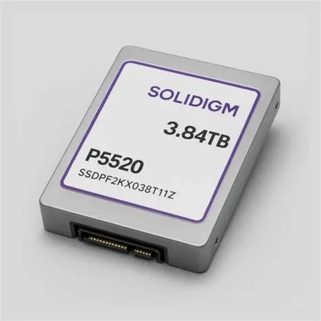 For P5520 3.84TB NVMe SSD SSDPF2KX038T11Z PCIe Gen4 Internal Enterprise Server SSD for Data Center Storage