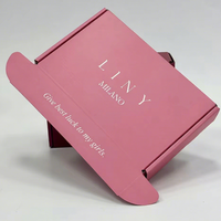 Caja de Papel de Color Personalizada, Permite la Personalización del Logotipo, Cajas de Embalaje, Material Degradable, Caja de Correo y Cajas de Regalo