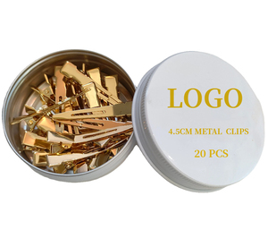 Fermaglio per capelli professionale in metallo con chiusura a scatto per capelli in metallo alligatore che posiziona le forcine per capelli - Product Image 1