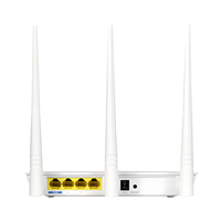 Routeur sans fil F3V6 300 Mbps 2,4 GHz avec mode répéteur WISP, 3 antennes, routeur Ethernet rapide 100 Mbps pour la maison et le SOHO