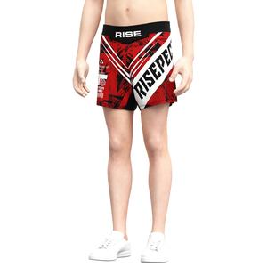 Pantalones Cortos de Lucha MMA BJJ de Nuevo Estilo, Diseño sin Velcro, Corte Lateral con Abertura, Materiales Ultraligeros y de Secado Rápido para Competidores Serios - Product Image 6