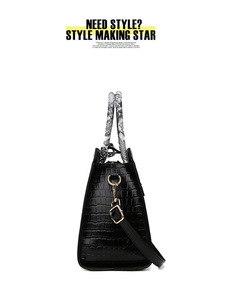 Factory Wholesale Luxury Large Capacity Sac Main Custom New Fashion Bags Shoulder Tote Bag <b>Handbag</b> Women PU Leather Ladies Bags - Product Image 3