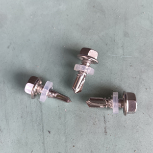 Tornillo Autoperforante de Cabeza Hexagonal de Acero Inoxidable 304 316, Venta Directa de Fábrica para Tornillos Solares - Product Image 1