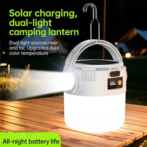 Lampe de camping suspendue portable avec batterie au lithium intégrée, chargement USB, écran numérique, lampe de tente, éclairage d'urgence pour le camping en plein air - Product Image 6