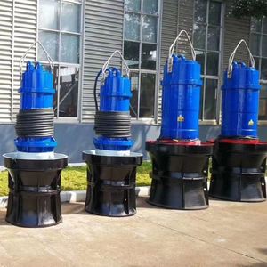 Submersible Axial Flow <b>Pump</b> High Lift Vertical Sled Type Submersible Flood Control Drainage Emergency Flood Control <b>Pump</b> - Product Image 6