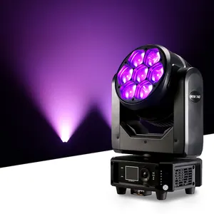 7pcs 15W Bee Eye Rgbw 4 In1 Nieuw Product Voor Disco Light Party Ktv Club Bar Dj Show Moving Head Podiumverlichting