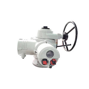 Aktuator listrik dioperasikan bermotor pintar Multi putaran IP68, tidak intrusif, pengendali jarak jauh, untuk bahan kimia - Product Image 1