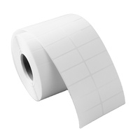 Vente directe d'usine, étiquettes autocollantes en papier thermique blanc pour code-barres, 100*100 mm, rouleau, promotion, étiquettes d'expédition