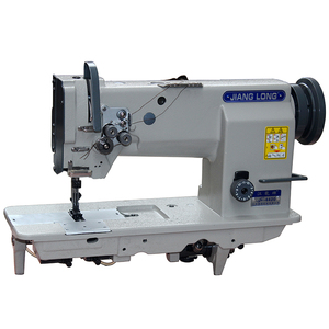 Máquina de <span class=keywords><strong>Coser</strong></span> Industrial de Alta Velocidad con Doble Aguja <span class=keywords><strong>para</strong></span> la Fabricación de Artículos de <span class=keywords><strong>Cuero</strong></span> - Product Image 1