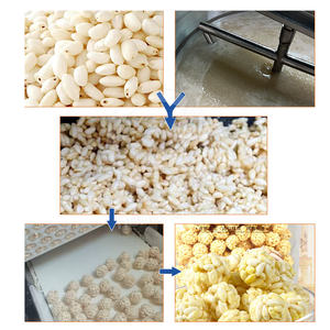 Línea de producción de barra de cereales de proteína máquina de pastel de arroz inflado Krispie de arroz completamente automático OCEAN - Product Image 3