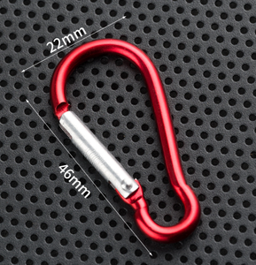 Yinan Alüminyum Alaşımlı Hızlı Çıkartılabilir Karabina, Açık Hava Tırmanışı ve Kaya Tırmanışı için, Güvenlik Sırt Çantası D-halkası - Product Image 6