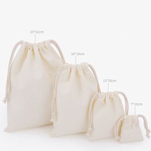 Custom logo Cotton Drawstring <b>Bag</b> with logo Embroidery Printing Promotional Gifts Packaging <b>Bag</b> Reusable Dust <b>Bags</b> for Storage - Product Image 2